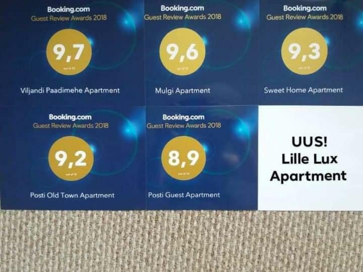 Posti Old Town Apartment 维尔扬迪 外观 照片